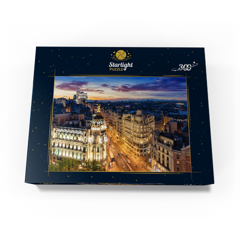 Madrid skyline Spain 300 Jigsaw Puzzle box view3