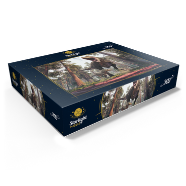 Tyrannosaurus Rex and his cub 300 Jigsaw Puzzle box view1