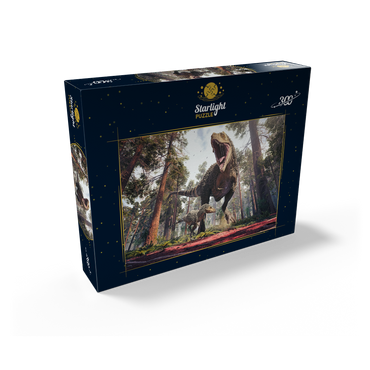 Tyrannosaurus Rex and his cub 300 Jigsaw Puzzle box view2