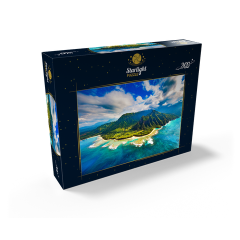 Aerial view on Na Pali coast Kauai Hawaii 300 Jigsaw Puzzle box view2