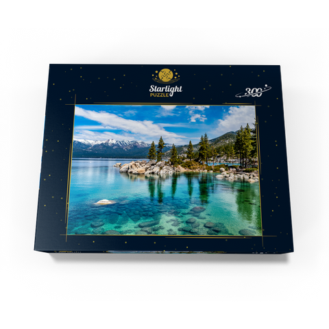 The beautiful crystal clear waters of Lake Tahoe 300 Jigsaw Puzzle box view3