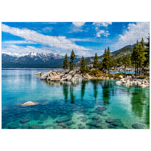 puzzleplate The beautiful crystal clear waters of Lake Tahoe 300 Jigsaw Puzzle