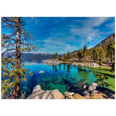 puzzleplate Sand Harbor Lake Tahoe 300 Jigsaw Puzzle