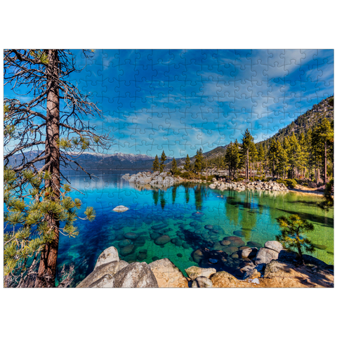 puzzleplate Sand Harbor Lake Tahoe 300 Jigsaw Puzzle