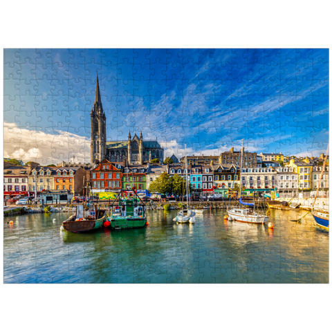 puzzleplate Impression of St. Colmans Cathedral in Cobh near Cork Ireland 300 Jigsaw Puzzle