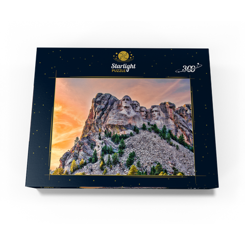 Mount Rushmore National Memorial Black Hills Region South Dakota USA 300 Jigsaw Puzzle box view3