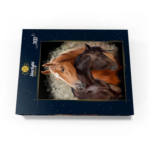 Horse Hug 300 Jigsaw Puzzle box view3