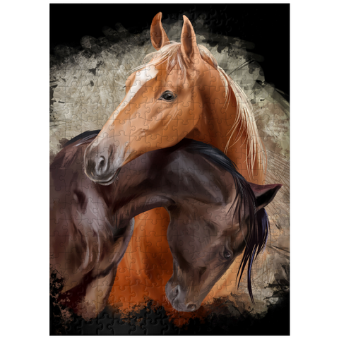 puzzleplate Horse Hug 300 Jigsaw Puzzle