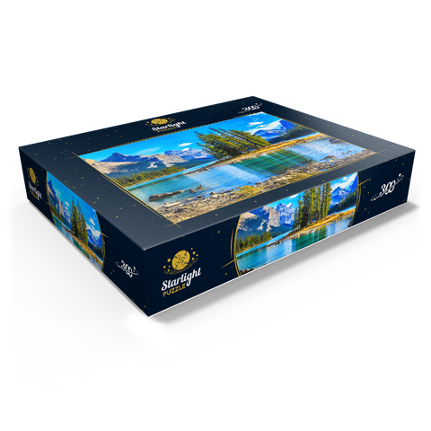 Spirit Island in Maligne Lake - Jasper National Park Canada 300 Jigsaw Puzzle box view1