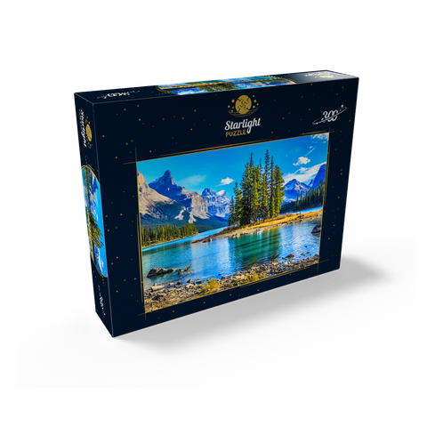 Spirit Island in Maligne Lake - Jasper National Park Canada 300 Jigsaw Puzzle box view2
