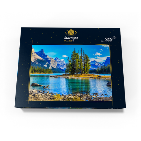 Spirit Island in Maligne Lake - Jasper National Park Canada 300 Jigsaw Puzzle box view3