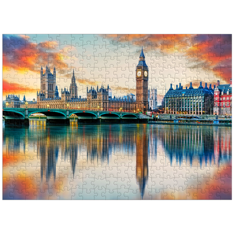 puzzleplate Big Ben and Houses of Parliament London England 300 Jigsaw Puzzle