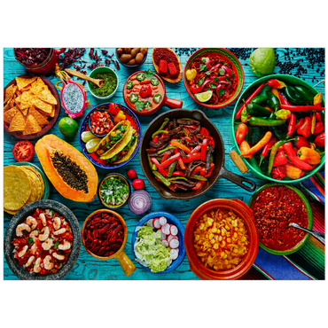 puzzleplate Mexican food 300 Jigsaw Puzzle