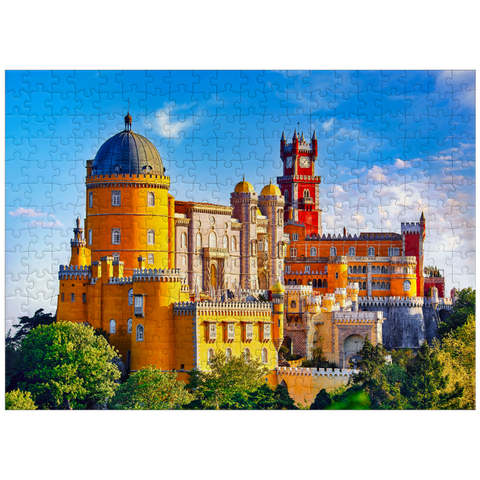 puzzleplate Palácio Nacional da Pena in Sintra Lisbon Portugal 300 Jigsaw Puzzle