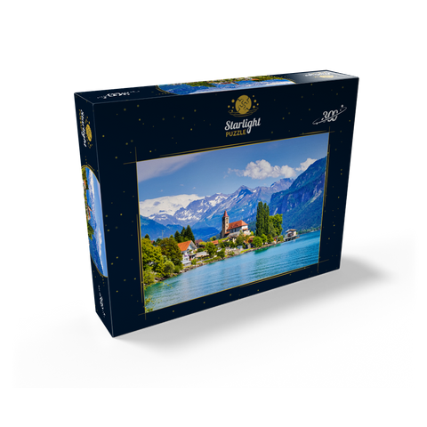 Town of Brienz on Lake Brienz near Interlaken, Switzerland 300 Jigsaw Puzzle box view2