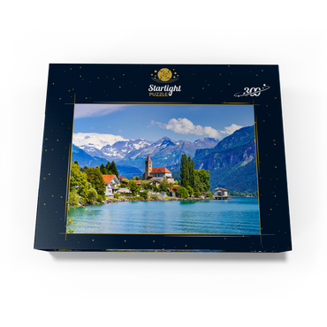 Town of Brienz on Lake Brienz near Interlaken, Switzerland 300 Jigsaw Puzzle box view3