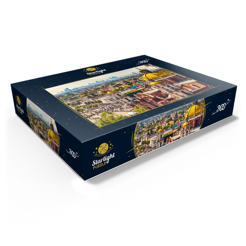 Domes of the old basilica and cityscape of Mexico City 300 Jigsaw Puzzle box view1