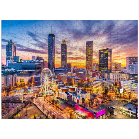 puzzleplate Skyline of downtown Atlanta, Georgia 300 Jigsaw Puzzle