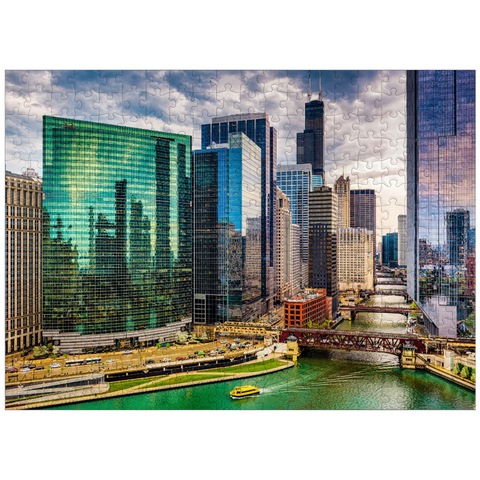 puzzleplate Chicago, Illinois, USA 300 Jigsaw Puzzle