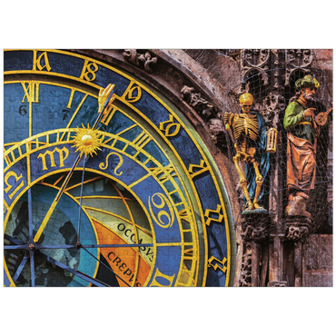 puzzleplate Detail of the Prague Astronomical Clock (Orloj), Prague 300 Jigsaw Puzzle