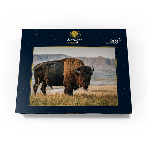 American Bison in South Dakota 300 Jigsaw Puzzle box view3
