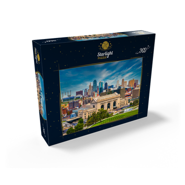 Skyline of Kansas City, Missouri, USA 300 Jigsaw Puzzle box view2