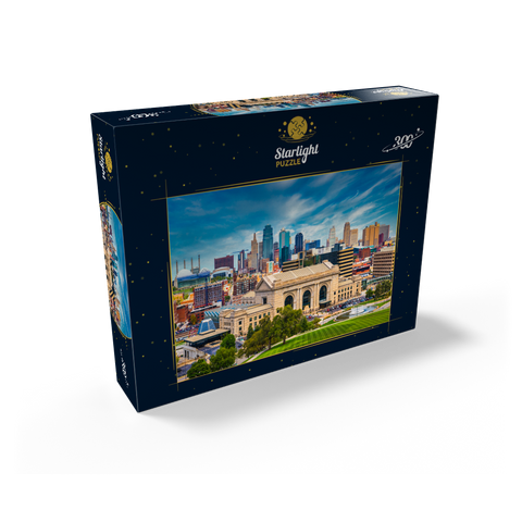 Skyline of Kansas City, Missouri, USA 300 Jigsaw Puzzle box view2