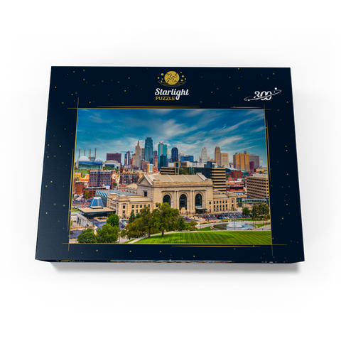 Skyline of Kansas City, Missouri, USA 300 Jigsaw Puzzle box view3
