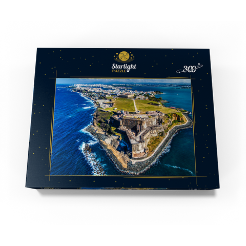 Aerial view of the Castillo San Felipe del Morro in Old San Juan, Puerto Rico 300 Jigsaw Puzzle box view3