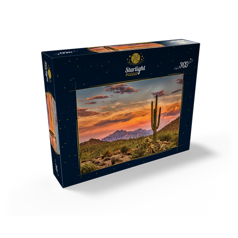 Sunset in the Sonoran Desert near Phoenix, Arizona 300 Jigsaw Puzzle box view2