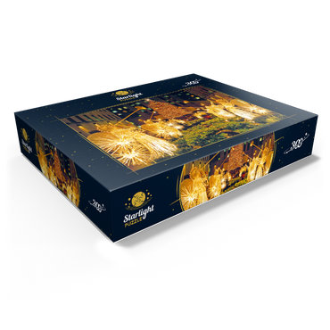 Rockefeller Center at Christmas time, New York City, New York, USA 300 Jigsaw Puzzle box view1