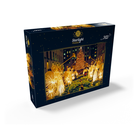 Rockefeller Center at Christmas time, New York City, New York, USA 300 Jigsaw Puzzle box view2