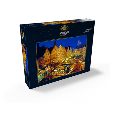 Christmas market on the Römerberg, Frankfurt am Main 300 Jigsaw Puzzle box view2