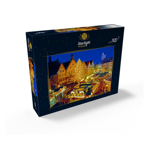Christmas market on the Römerberg, Frankfurt am Main 300 Jigsaw Puzzle box view2