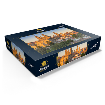 Cathedral of Santiago de Compostela in the evening 300 Jigsaw Puzzle box view1