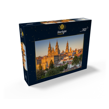 Cathedral of Santiago de Compostela in the evening 300 Jigsaw Puzzle box view2