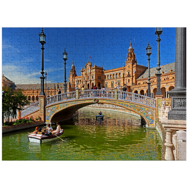 puzzleplate Plaza de Espana, Seville, Andalusia, Spain 300 Jigsaw Puzzle