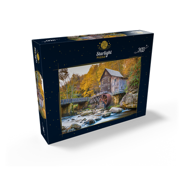 Babcock State Park, West Virginia, USA at Glade Creek Grist Mill during the fall season 300 Jigsaw Puzzle box view2