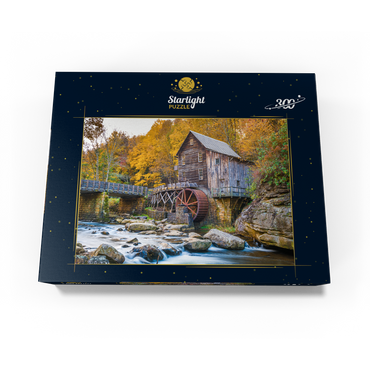 Babcock State Park, West Virginia, USA at Glade Creek Grist Mill during the fall season 300 Jigsaw Puzzle box view3