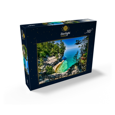 The towering view of Lake Superior from Michigan on the Upper Peninsula 300 Jigsaw Puzzle box view2