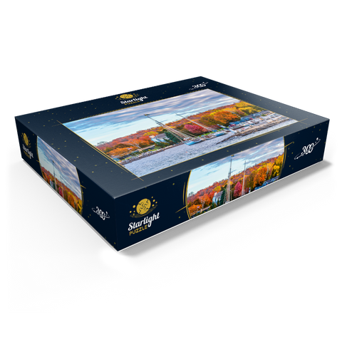 Sister Bay town harbor view in Door County Wisconsin 300 Jigsaw Puzzle box view1