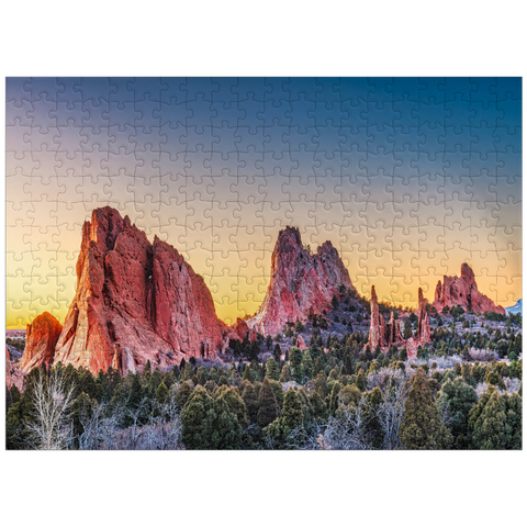 puzzleplate Garden of the Gods, Colorado Springs, Colorado, USA 300 Jigsaw Puzzle