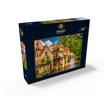 Classic view of the historic city center of Bruges (Bruges), province of West Flanders, Belgium 300 Jigsaw Puzzle box view2