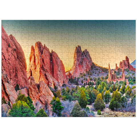 puzzleplate Garden of the Gods, Colorado Springs, Colorado, USA 300 Jigsaw Puzzle