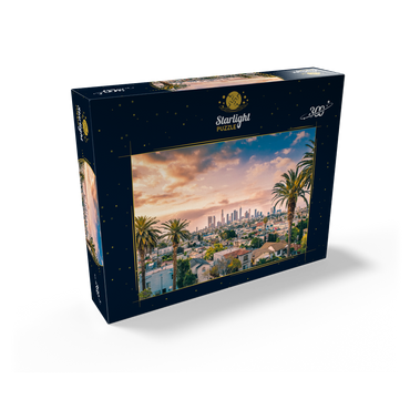 Beautiful sunset in downtown Los Angeles 300 Jigsaw Puzzle box view2