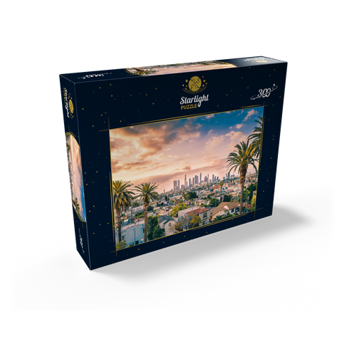 Beautiful sunset in downtown Los Angeles 300 Jigsaw Puzzle box view2