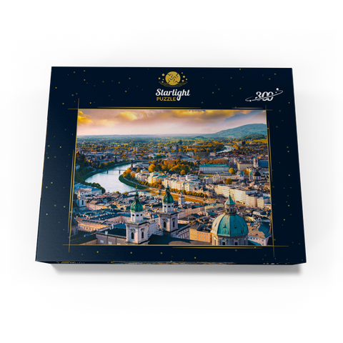 Salzburg with Salzach river, Salzburger Land, Austria 300 Jigsaw Puzzle box view3