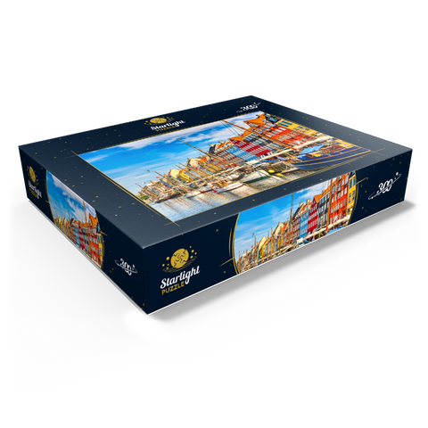 Nyhavn Harbor in the center of Copenhagen, Denmark 300 Jigsaw Puzzle box view1