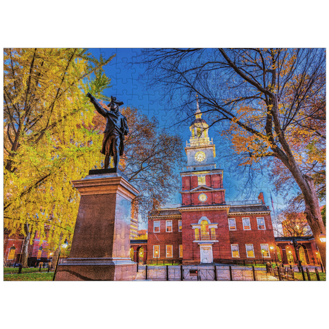 puzzleplate Independence Hall in Philadelphia, Pennsylvania, USA 300 Jigsaw Puzzle