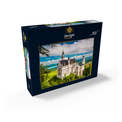 Neuschwanstein Castle on a summer day in Germany 300 Jigsaw Puzzle box view2
